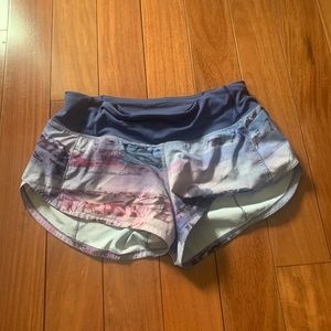 speed up Lululemon shorts size 0